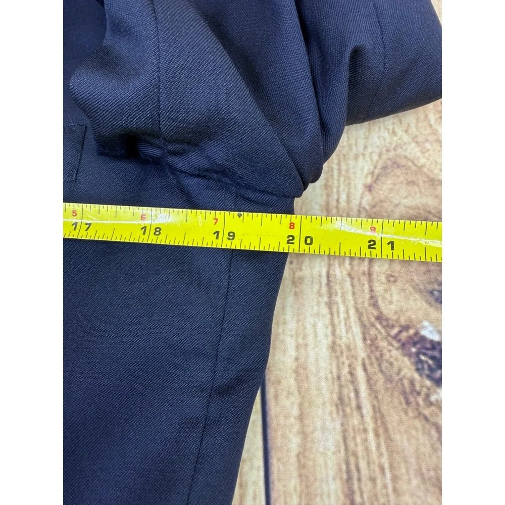 Vintage Gucci Navy Blue Wool Double Breasted Blazer Jacket Made in Italy